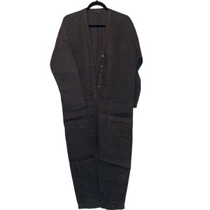 JAMES PEARSE-GREY -M -JUMPSUIT- Linen